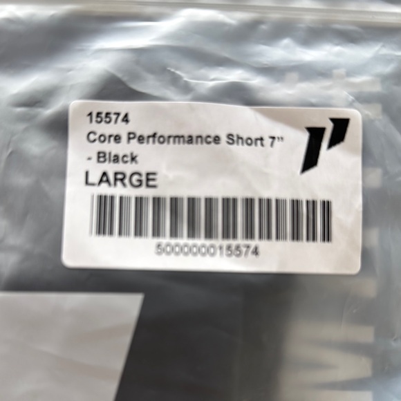1st Phorm Core Performance Men's Shorts 7" - Black NWT - Picture 1 of 5